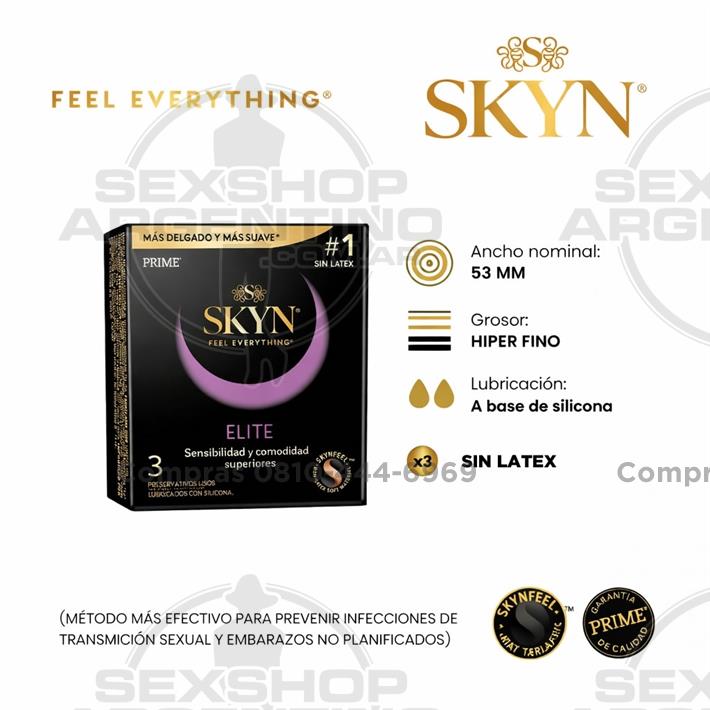 Preservativos Skyn Elite